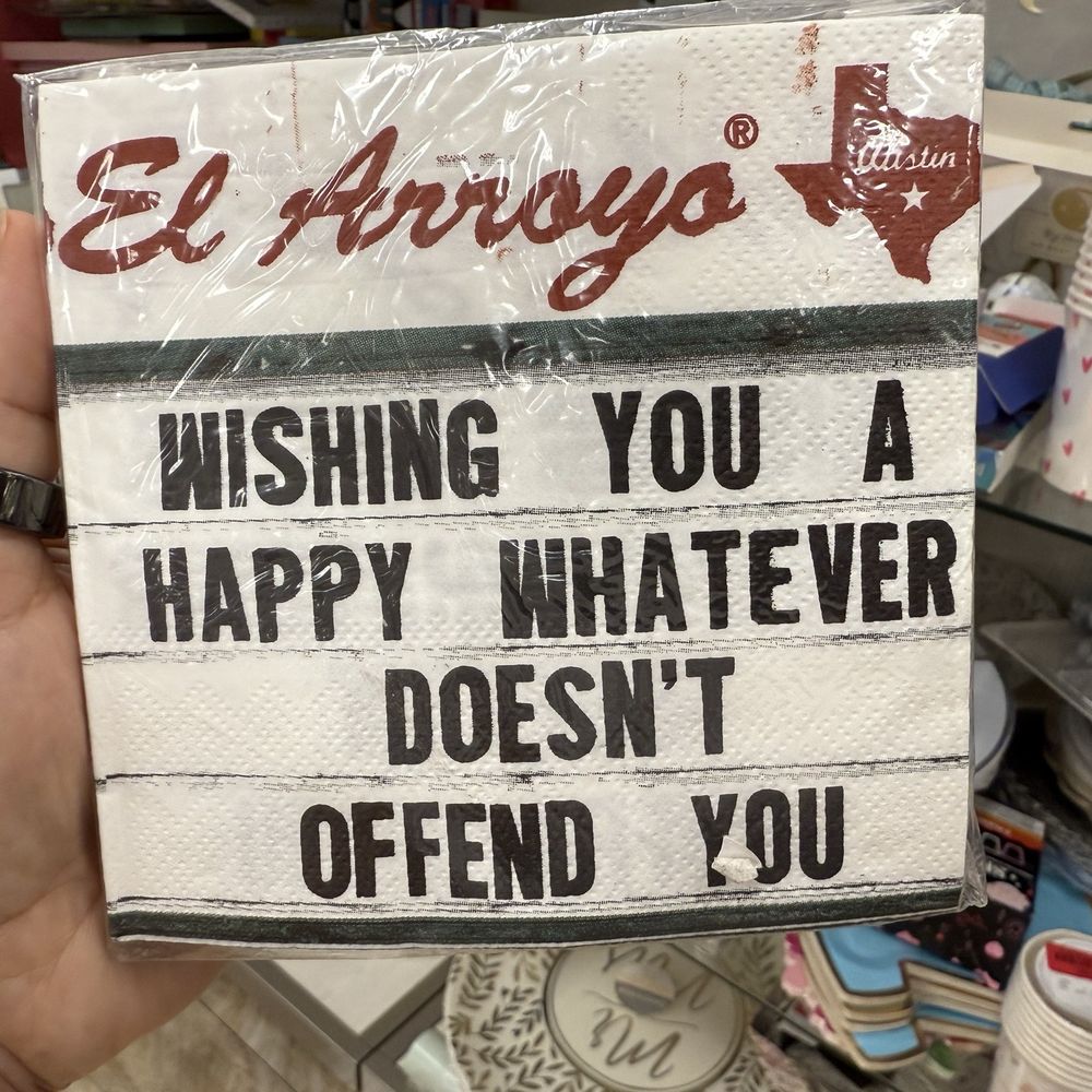Marshalls Mega Store - Funny quotes on napkins - Department Stores Near Me - Plantation, Florida