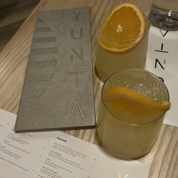 Yunta Nikkei - Two Pisco Punches to start the night off. - Peruvian Near Me - Charlotte, North Carolina Yunta Nikkei - Two Pisco Punches to start the night off. - Peruvian Near Me - Charlotte, North Carolina