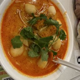 Alaska noodle soup with fish ball Alaska noodle soup with fish ball