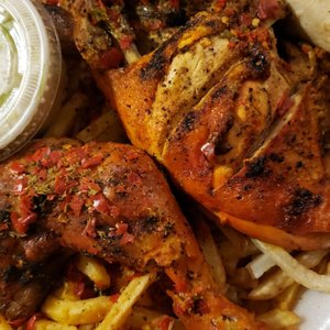 Photo of Dino's Chicken and Burgers - Los Angeles, CA, United States. The best chicken skin I ever ate lol Only $8.75!!!