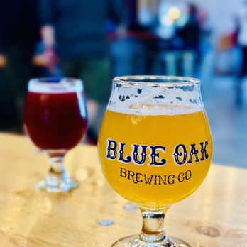 Blue Oak Brewing Company - two glasses of beer - Breweries Near Me - San Carlos, California Blue Oak Brewing Company - two glasses of beer - Breweries Near Me - San Carlos, California
