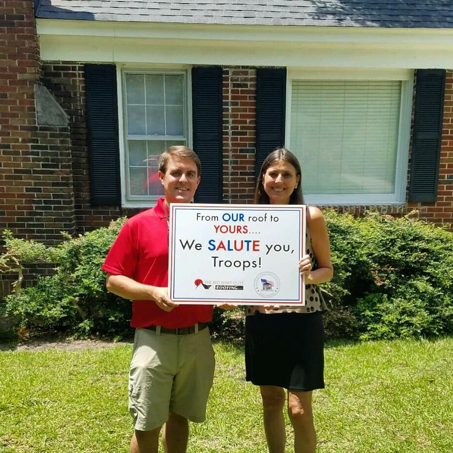 Slide of The Red Shirt Guys Roofing