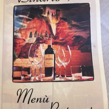 Binario NoveTreQuarti - Menu cover - Roman Near Me - Civitavecchia, RM