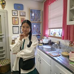 A kitchen from back then.