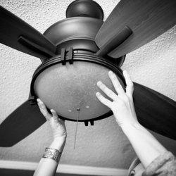 The Fan Man - ahhh a new quiet working ceiling fan