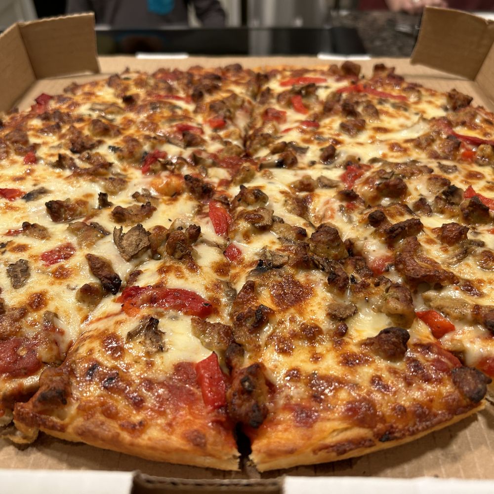 Lost Pizza - Otis (meat lovers delight). - Pizza Near Me - Fort Walton Beach, Florida Lost Pizza - Otis (meat lovers delight). - Pizza Near Me - Fort Walton Beach, Florida