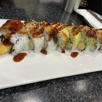 Yoshi Sushi - Dragon Roll - Japanese Near Me - Milpitas, California