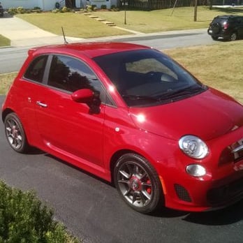 Sunbusters Window Tinting  - 2015 Fiat Abarth, "The Angry Pup" - Car Window Tinting Near Me - Lanham, Maryland