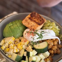 The Grey Dog - Chelsea - Chopped Salad with Salmon