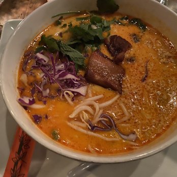 Bida Manda - Crispy Pork Belly Soup - Laotian Near Me - Raleigh, North Carolina