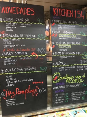 Menu photo 5 Kitchen 154 Madrid, M