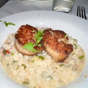 Photo of DK Restaurant NYC - New York, NY, United States. Seared Scallops - by AllFunNYC in Instagram.