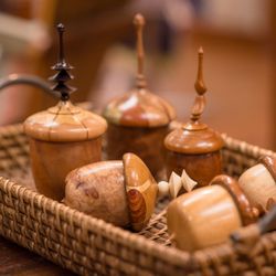 Gallery of the Mountains - Hand-turned acorn containers