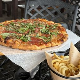 Spicy Meatball Pizza