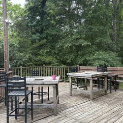 Pinky's On the Bayou - The old dilapidated bar is out- opening up the space