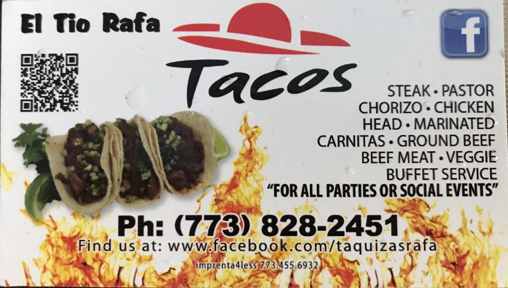 Tacos y taquizas el tío rafa