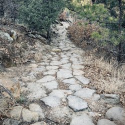 Palmer Park - Some of the trails reminded us of Roman Empire roads :)