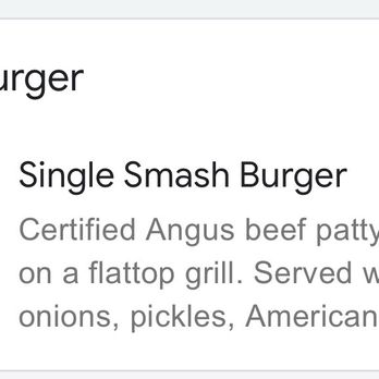 Cal's Fried Chicken & Burgers - Single Smash Burger shows two patties BUT they only give you one 1 - Big Lie - Burgers Near Me - Berkeley, California Cal's Fried Chicken & Burgers - Single Smash Burger shows two patties BUT they only give you one 1 - Big Lie - Burgers Near Me - Berkeley, California