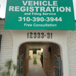 DMV Vehicle Registration Service - Front Entrance