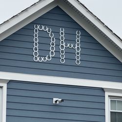 Delicious Heights - Delicious Heights initials made from horse shoes - adorbs!!!