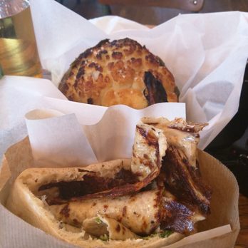 Miznon - Cauliflower and chicken pita - Israeli Near Me - Vienna, 9