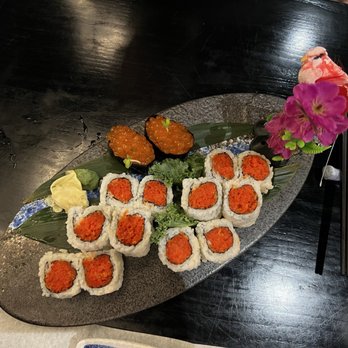 Da Sushi - This second time just spicy tuna and Ikura - Sushi Bars Near Me - Merritt Island, Florida