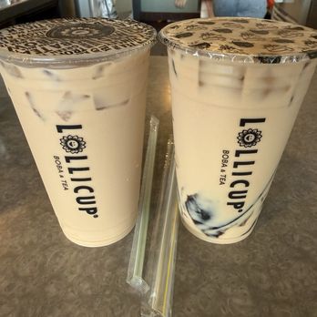 Lollicup - Hokkaido Milk Tea & Royal Milk Tea with grass jelly - Coffee & Tea Near Me - Garden Grove, California