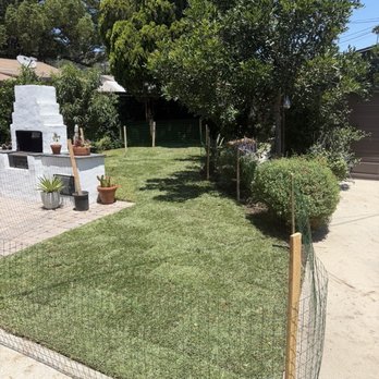 So Cal Landscape - Refurbishment of lawn and installation of temporary fencing - Landscaping Near Me - Pacoima, California So Cal Landscape - Refurbishment of lawn and installation of temporary fencing - Landscaping Near Me - Pacoima, California