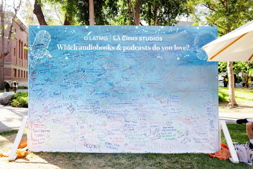 Social spots from Los Angeles Times Festival of Books