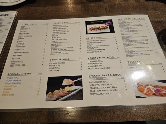 Menu photo 7 Sho Sushi Centennial, CO Menu photo 7 Sho Sushi Centennial, CO