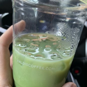 Kaldi's Coffee Roasting Company - Sweet Matcha Latte with skim milk, almost gone! - Coffee & Tea Near Me - Clayton, Missouri Kaldi's Coffee Roasting Company - Sweet Matcha Latte with skim milk, almost gone! - Coffee & Tea Near Me - Clayton, Missouri