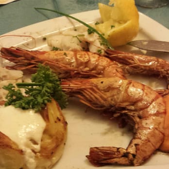 La Source - Grilled jumbo prawns - Restaurants Near Me - Forges les Eaux, 76