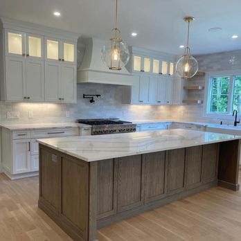 JLT Kitchen Refinishing - custom glazing and finishing new solid wood island - Cabinetry Near Me JLT Kitchen Refinishing - custom glazing and finishing new solid wood island - Cabinetry Near Me