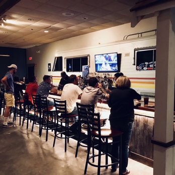 Hog Island Beer - Spacious bar and tap room with plenty of seating to enjoy your favorite pint and team - Breweries Near Me - Orleans, Massachusetts