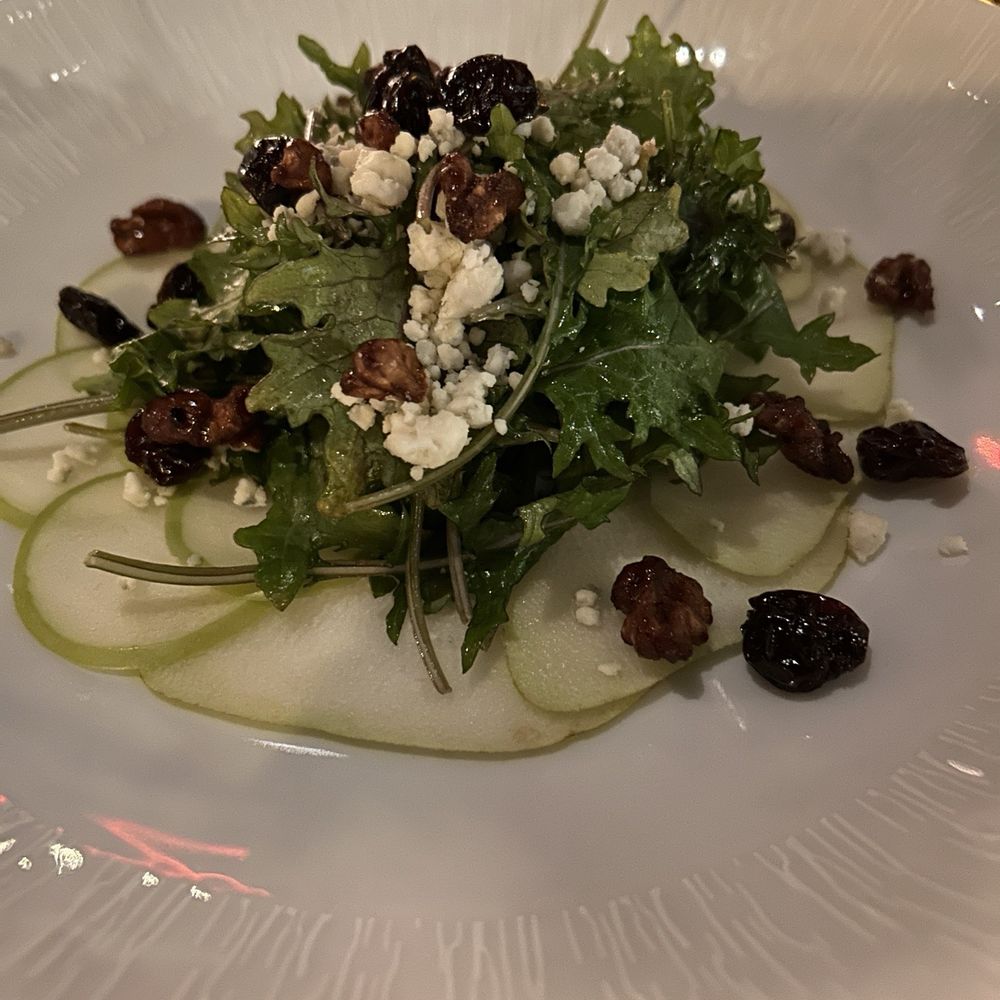 Mayrose - Salad with kale, green apples, dried cherries, and walnuts - New American Near Me - Portland, Oregon