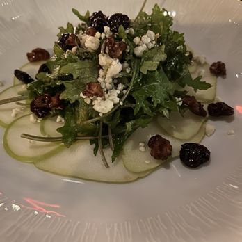 Mayrose - Salad with kale, green apples, dried cherries, and walnuts - New American Near Me - Portland, Oregon