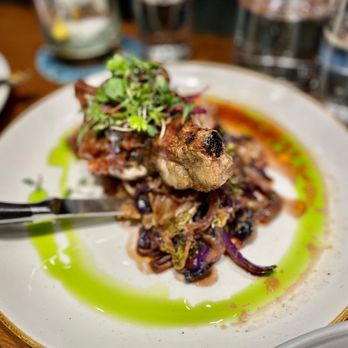 COMMUNION Restaurant and Bar - Pork chops with apples and cabbage - Soup Near Me - Seattle, Washington