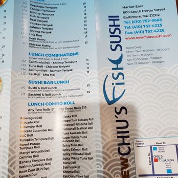 Chiu's Sushi - Sushi Bars Near Me - Baltimore, Maryland