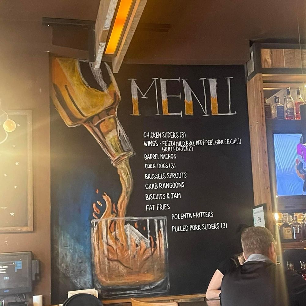 Barrel - Cool bar sign! - New American Near Me - Washington, DC, District of Columbia