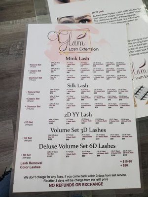 Glam Lash Extension by null