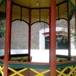 Instituto Cultural Poblano - Kiosko que está a la entrada del Centro Cultural
