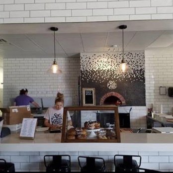 Sola Bread - Pastry and pizza order area with oven in background. - Cafes Near Me - Tyler, Texas Sola Bread - Pastry and pizza order area with oven in background. - Cafes Near Me - Tyler, Texas