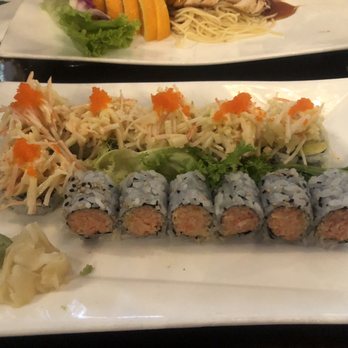 Osaka - Spicy Crab Meat Roll & Dinosaur Roll - Japanese Near Me - Collingswood, New Jersey Osaka - Spicy Crab Meat Roll & Dinosaur Roll - Japanese Near Me - Collingswood, New Jersey
