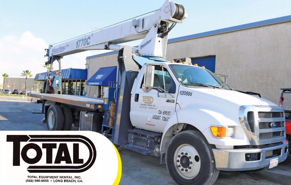 TOTAL EQUIPMENT RENTAL Updated July 2024 2828 E Spring St, Long Beach, California Machine