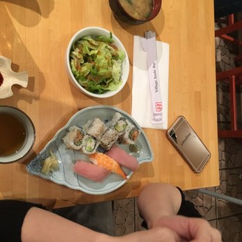 Village Sushi Bar - Sushi combo perfect for a girl to eat - Sushi Bars Near Me - Richmond, British Columbia Village Sushi Bar - Sushi combo perfect for a girl to eat - Sushi Bars Near Me - Richmond, British Columbia