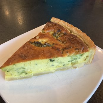 Java U - Spinach quiche - Coffee & Tea Near Me - Montreal, Quebec Java U - Spinach quiche - Coffee & Tea Near Me - Montreal, Quebec