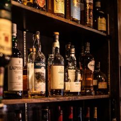 Coopershill - A small glimpse of our selection of over 250 whiskeys.