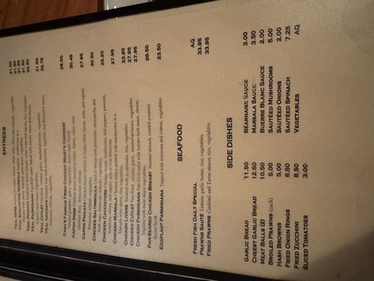 Menu photo 2 Casa Orinda Orinda, CA