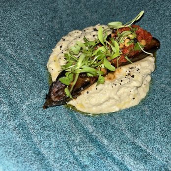 Aziza - Eggplant - Moroccan Near Me - San Francisco, California Aziza - Eggplant - Moroccan Near Me - San Francisco, California