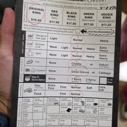Menu Menu